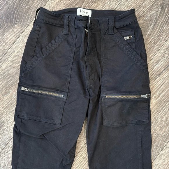 Joie Black Cargo Pants Size 29 - Picture 2 of 5